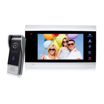 Bcom 7 inch TFT Indoor Monitor and 100-240 V Power video intercom with door release